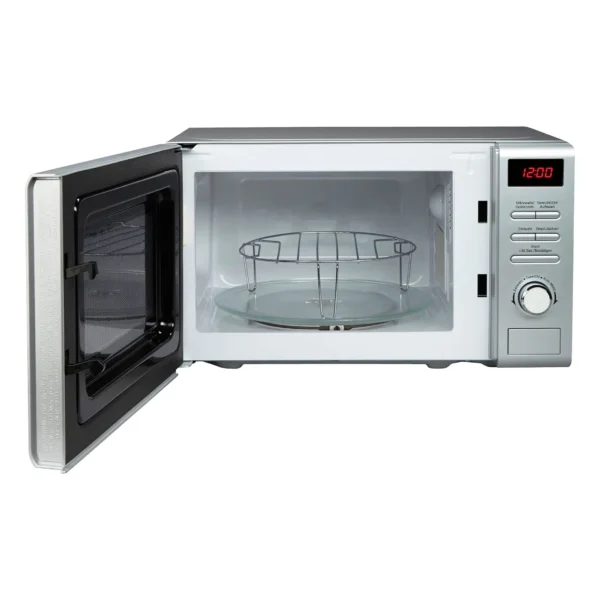 hanseatic ag720cge pm microwave silver open